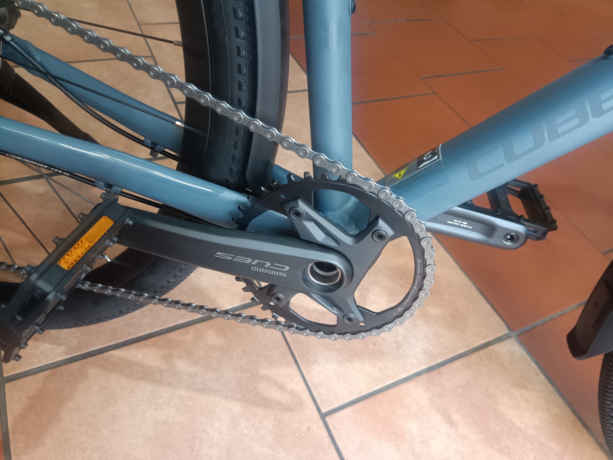 9 - Cube Gravelbike 52 size (M) Cube Nuroad Pro FE diemant — 4